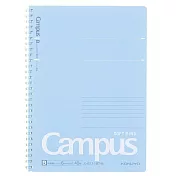 KOKUYO Campus 軟線圈筆記本點線B罫B5-藍