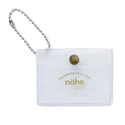 【日本HIGHTIDE】nahe 迷你掌上多用途收納包 ‧ 透明