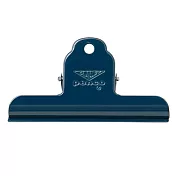 【日本HIGHTIDE】Penco 懷舊色系金屬夾M ‧ 海軍藍