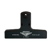 【日本HIGHTIDE】Penco 復古塑膠夾 ‧ 黑色