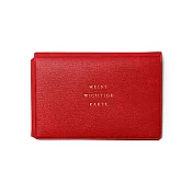 【日本HIGHTIDE】經典票卡收納夾 ‧ 紅色