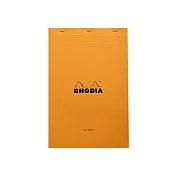 【Rhodia｜Basic】N°19 A4+ 上掀式筆記本 空白 80g 80張 橘皮