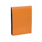 【Rhodia｜Boutique】ePUREN°11帶筆插封套 _A7 _ 5x5方格_80g_80張_橘皮