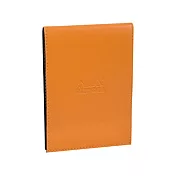 【Rhodia｜Boutique】ePUREN°13帶筆插封套 _ A6_5x5方格_80g_80張_橘皮