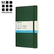 MOLESKINE 經典軟皮筆記本  (L型) -點線綠
