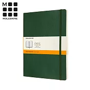 MOLESKINE 經典軟皮筆記本 (XL) -橫線綠