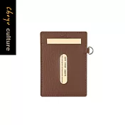 珠友 萬用票夾/證件套/卡套/票卡夾-The Fashion 04/咖