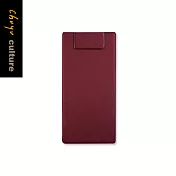 珠友 48K 珠光磁性板夾/書寫板夾/文件/簽單/MENU菜單/結帳/帳單/餐用帳板夾 02華麗紅