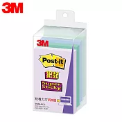 (2入1包) 3M POST-IT 利貼狠黏便條紙 4色 7.6x5cm  MC-2