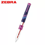 ZEBRA SARASA SELECT霓虹色 五色筆管  霓虹粉紅色