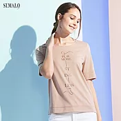 【ST.MALO】當代台灣原創銀纖維機能女上衣-1930WT- M 甜杏仁