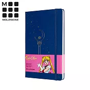 MOLESKINE 美少女戰士限量筆記本 - 彎月神杖(橫線)