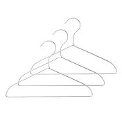 [MUJI無印良品]鋁製洗滌用衣架/3支組/約寬33cm