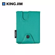 【KING JIM】PATTAN 可折疊超薄型環保袋 (M) 湖水藍 (5640-GN)