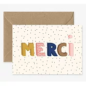 【AWS】MERCI DOTS 感謝卡 #時尚＃法國進口＃1029