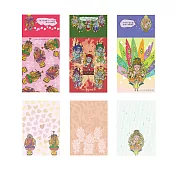 京都Kurochiku 3本組便條紙  明王