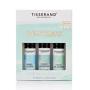 TISSERAND 全然放鬆滾珠套組 The Little Box of De-Stress 3 x 10ml