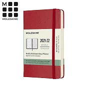 MOLESKINE 2021-2022經典週記手帳18M (口袋) -紅