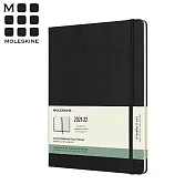 MOLESKINE 2021-2022經典週記手帳18M (XL型) -黑