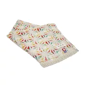 【日本丸真】今治繽紛麻葉小方巾 (米)