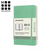 MOLESKINE 2021-2022經典週記手帳18M軟皮 (口袋) -薄荷綠