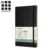 MOLESKINE 2021-2022經典週記手帳18M軟皮 (L型) -黑