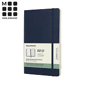 MOLESKINE 2021-2022經典週記手帳18M軟皮 (L型) -寶藍