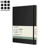 MOLESKINE 2021-2022經典週記手帳18M軟皮 (XL型) -黑