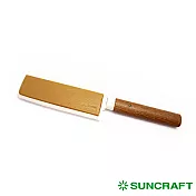 【日本川山鳥 SUNCRAFT】可攜式水果刀-方(附刀套)
