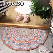 TROMSO波西米亞半圓圈絲地墊-曼陀羅咖啡B