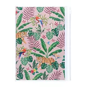 【Mark’s】2022直式週記事收納手帳B6 ‧ 叢林粉