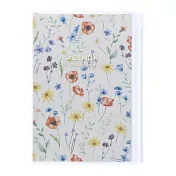 【Mark’s】2022直式週記事收納手帳B6 ‧ 花園白