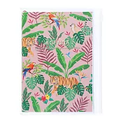 【Mark’s】2022直式週記事收納手帳A6 ‧ 叢林粉