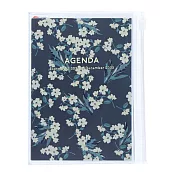 【Mark’s】2022直式週記事收納手帳A6 ‧ 花園藍