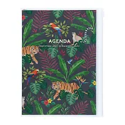 【Mark’s】2022直式週記事收納手帳A5 ‧ 叢林黑