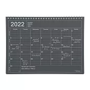 【Mark’s】2022月曆型記事手帳M ‧ 黑色