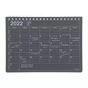 【Mark’s】2022月曆型記事手帳S ‧ 黑色