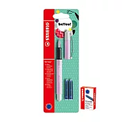 STABILO思筆樂 beCrazy! 時尚粉彩鋼筆 0.5mm(M) 淡紫色