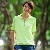 SunSoul 美膚短袖腳踏車上衣 黃光