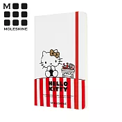 MOLESKINE HELLO KITTY限量筆記本(L型) - 白色空白