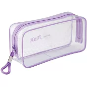 Raymay Kept透明網眼收納袋/ 粉紫