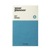 LIVEWORK Life＆Psis Your Planner S 筆記本 SKY