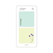 LIVEWORK 便條紙組  AQUARELLE 03