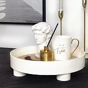【E.dot】典雅圓形收納盤 (托盤/置物架/擺件)