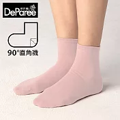 蒂巴蕾 Socks 直角襪 淡粉