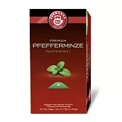 德國《TEEKANNE》薄荷草本茶 Peppermint (2.25g*20入/盒)｜