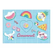 Cinnamoroll 仲夏泳池心形拼圖200片