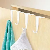 《TESCOMA》門板掛勾4入 | 掛勾 牆壁掛勾 吊鉤 掛鉤 門掛鉤 (5cm)