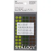 STALOGY 和紙圓形隨心貼8mm- 森林