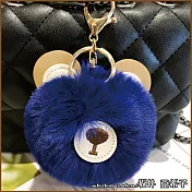 『坂井.亞希子』小熊寶寶毛絨吊飾錀匙圈 -寶藍